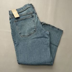 Madewell Mi-Rise Perfect Vintage Straight Jean sz 32P Petite
